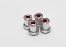 SHAMANRACING šrouby do převodníku 13mm, 4ks růžové