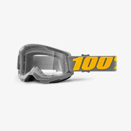 100% brýle motokrosové STRATA 2 Goggle Izipizi - Clear Lens