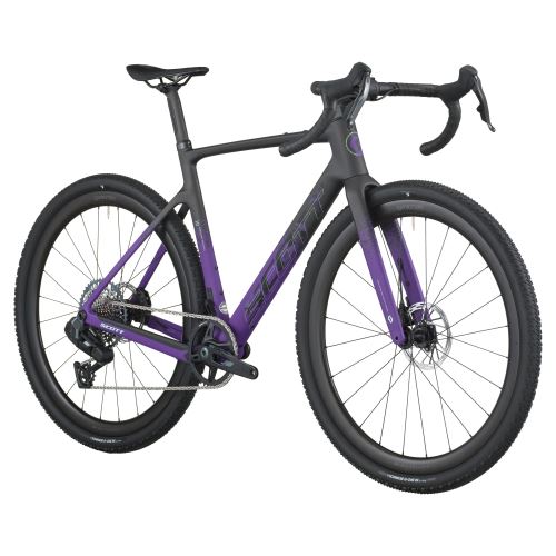 Scott gravel kolo Addict 20 carbonblack/indigo purple