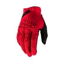 100% rukavice Geomatic red L
