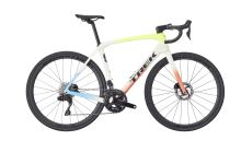 TREK silniční kolo Domane SL 6 Gen 4 Era White/Glowstick/Coral Fade, vel 47