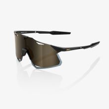 100% brýle HYPERCRAFT - Matte Black - Soft Gold Mirror Lens