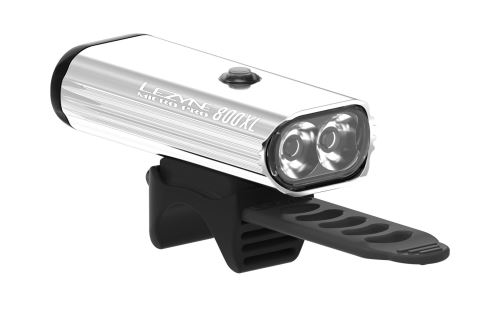 Lezyne přední světlo Micro Drive 800XL silver/hi gloss