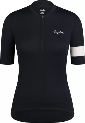 Rapha dámský cyklo dres Core, černá/bílá