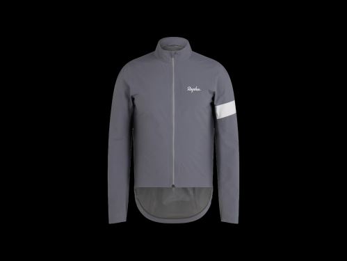 Rapha Nepromokavá cyklistická bunda Rapha Core II, šedá/bílá