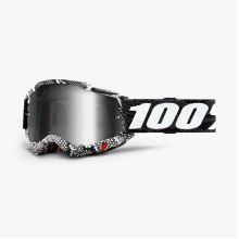 100% brýle motokrosové ACCURI 2 Goggle Cobra - Mirror Silver Lens