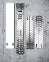 DYEDbro ochranná folie Anthony Napo MTB Signature Series Black mat (4)