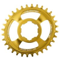 Burgtec převodník Oval Hope Boost Direct Mount Thick Thin - 32T - Burgtec Bullion Gold