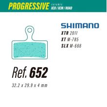 Less brzdové destičky ceramic Shimano xtr-xt-slx