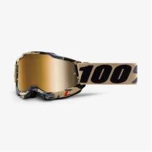 100% brýle motokrosové ACCURI 2 Goggle Tarmac - True Gold Lens