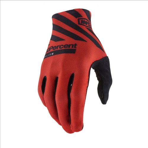 100% rukavice Celium Racer Red
