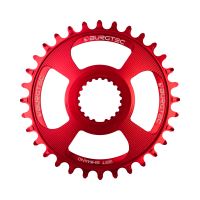 Burgtec převodník Shimano Direct Mount Thick Thin - 28T - Race Red