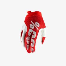 100% rukavice "iTRACK" Red/White XL