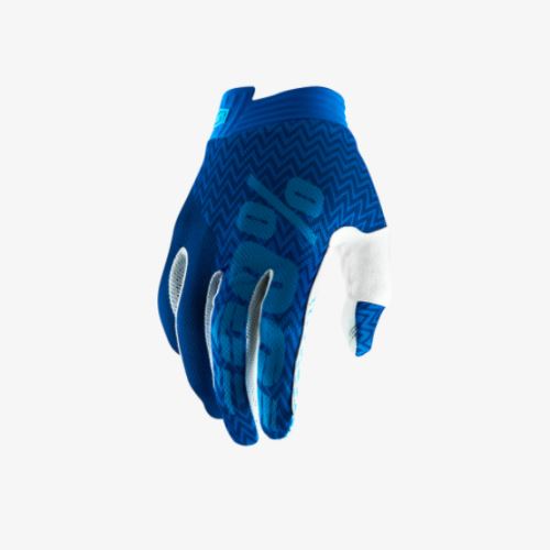 100% rukavice "iTRACK" Blue/Navy