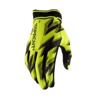 100% rukavice "RIDEFIT" Fluo Yellow/Black - M