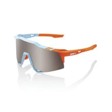 100% brýle Speedcraft Soft Tact Two Tone - HiPer Silver Mirror Lens
