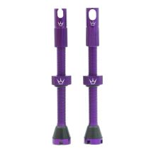 PEATY'S X CHRIS KING bezdušový ventilek Tubeless Valves 60mm/violet