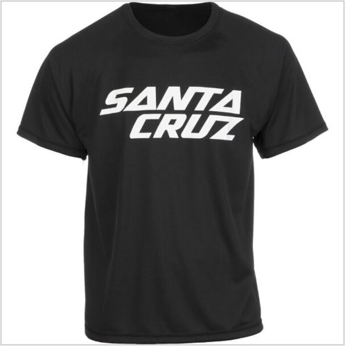 Santa Cruz dres krátký rukáv black/white vel.M