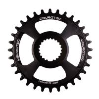 Burgtec převodník Shimano Direct Mount Thick Thin - 28T - Burgtec Black