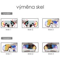 Pitcha cyklistické brýle SPACE-R black/blue (5)