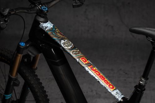 DYEDbro ochranná folie RRR e-Bike White mat