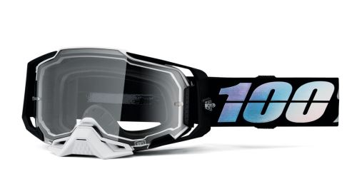 100% brýle motokrosové Armega Goggle KRISP - Clear Lens