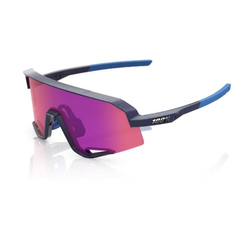 100% cyklistické brýle Slendale Satin Storm Metallic - Purple Mirror Lens
