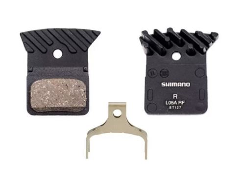 Shimano brzdové destičky L05A-RF polymer + chladič Flat mount