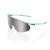 100% brýle RACETRAP 3.0 - Polished Translucent Mint - HiPER Silver Mirror Lens