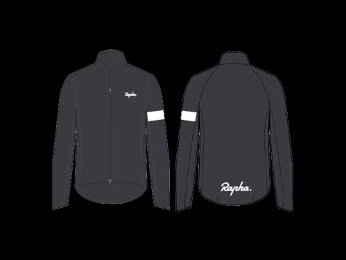 Rapha Nepromokavá cyklistická bunda Core II, černá