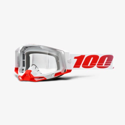 100% brýle motokrosové RACECRAFT 2 Goggle St-Kith - Clear Lens