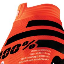 100% rukavice iTrack Orange/Black