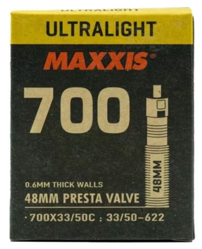 MAXXIS DUŠE ULTRALIGHT 700X33 50C GAL-FV 48MM