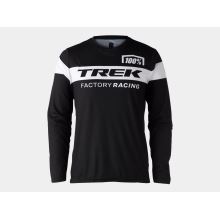 100% dres s dlouhým rukávem Trek Factory Racing černý, vel.L