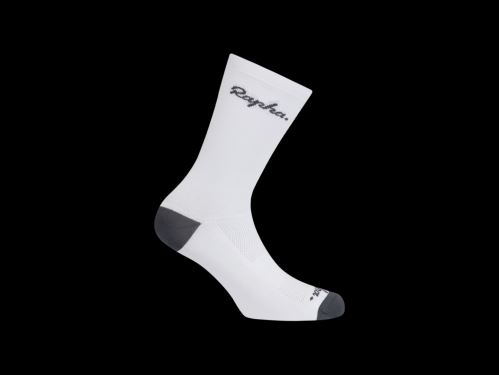 Rapha Cyklistické ponožky s logem Rapha, bílé