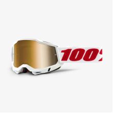 100% brýle motokrosové ACCURI 2 Goggle Denver - True Gold Lens