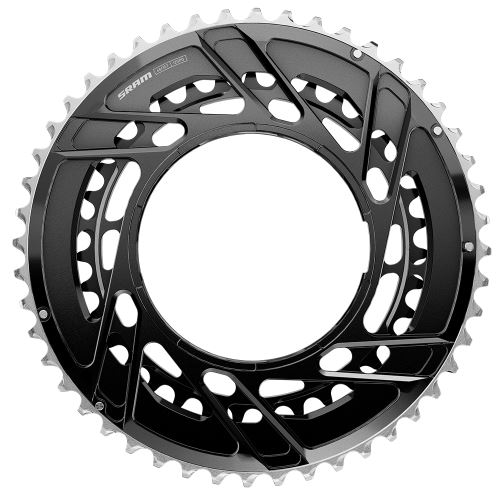 Sram Silniční převodníky FORCE E1 pro Powermeter - Thread Mount 5037z Black (v balení pojistný pin se šroubem)