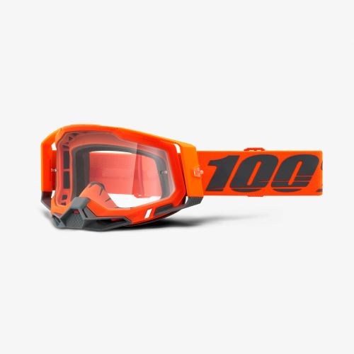 100% brýle motokrosové RACECRAFT 2 Goggle Kerv - Clear Lens