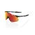100% brýle HYPERCRAFT XS - Soft Tact Black - HiPER Red Multilayer Lens