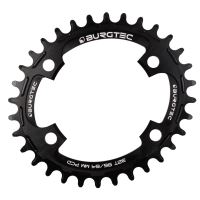 Burgtec převodník Oval 96/64MM PCD Thick Thin - 32T - Burgtec Black