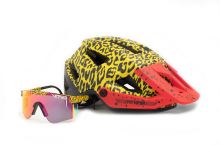 iXS helma Trigger AM MIPS yellow + Pit Viper sluneční brýle (bundle) yellow SM (54-58cm) (1)