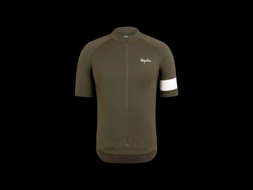 Rapha cyklistický dres Rapha Core, tmavě zelená