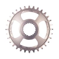 Burgtec převodník Shimano Direct Mount Thick Thin - 28T - Rhodium Silver