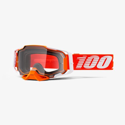 100% brýle motokrosové Armega Goggle Regal - Clear Lens
