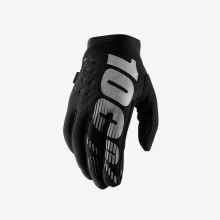 100% dámské rukavice "BRISKER" Black/Grey XL