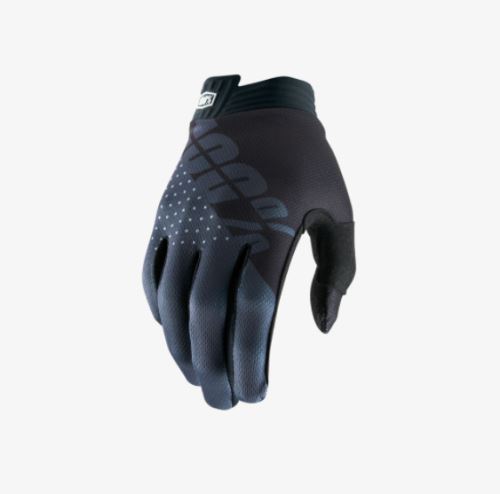 100% rukavice "iTRACK" Black/Charcoal