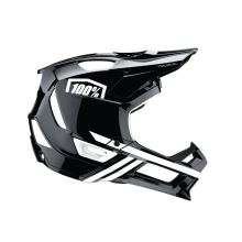 100% integrální helma TRAJECTA Helmet w/Fidlock Black/White - L