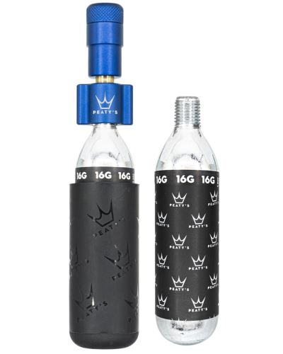 PEATY'S HOLESHOT CO2 PUMPA + BOMBIČKY 2 KS - MTB (25G)