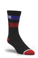 100% ponožky FLOW Performance Socks Black - L/XL