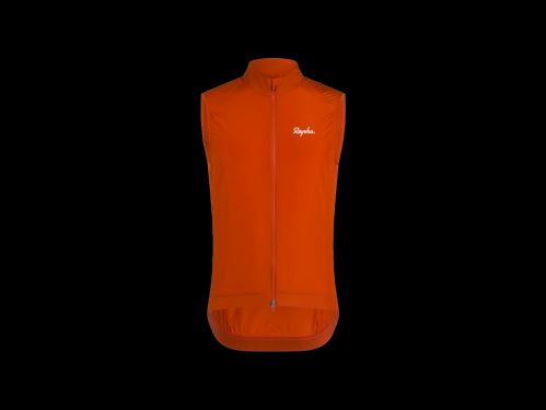 Rapha Cyklistická vesta Core, Dark Orange/bílá